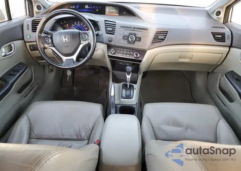 2012 Honda Civic Exl из США, поврежденный, VIN 19XFB2F94CE036193